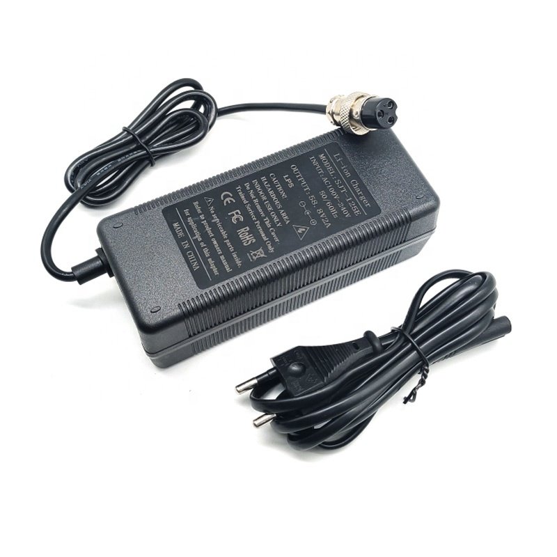 High quality 58.8V 2A Power adapter Battery charger for ZERO 8 9 10 8X 10X VSETT 9+ Electric Scooter EU US UK plug