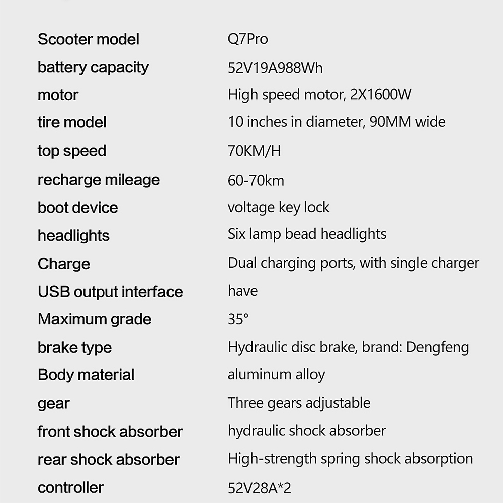 US EU Warehouse 3200W electric e scooter dual motor escooter electric scooters with seat and suspensions from china