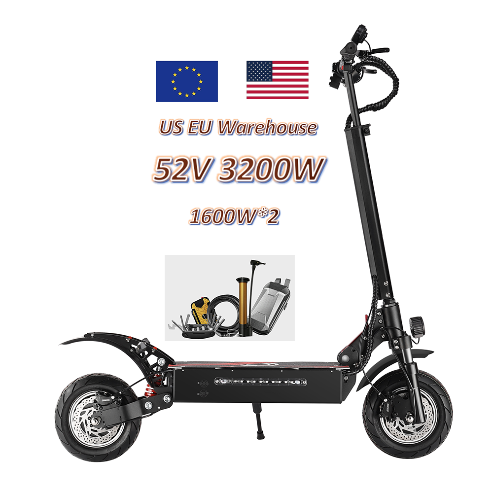 US EU Warehouse 3200W electric e scooter dual motor escooter electric scooters with seat and suspensions from china