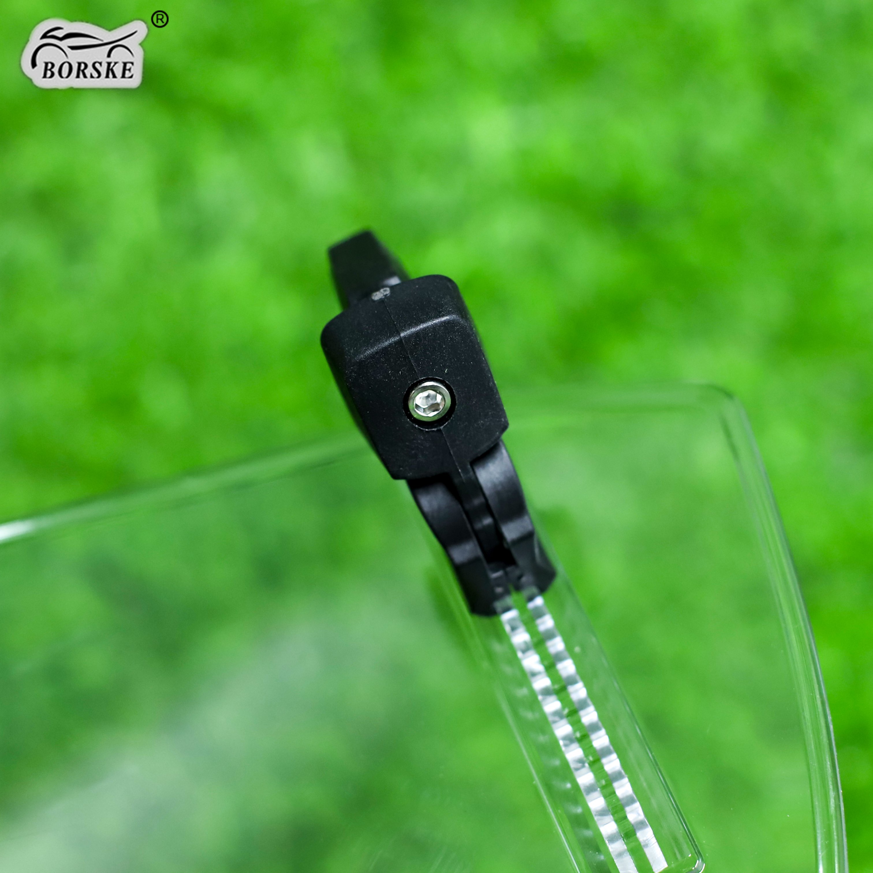 Motorcycle Windshield Manufacturer Electric Vehicle PMMA 30*17.5cm Universal Protection Cover Windshield Modified Windscreen