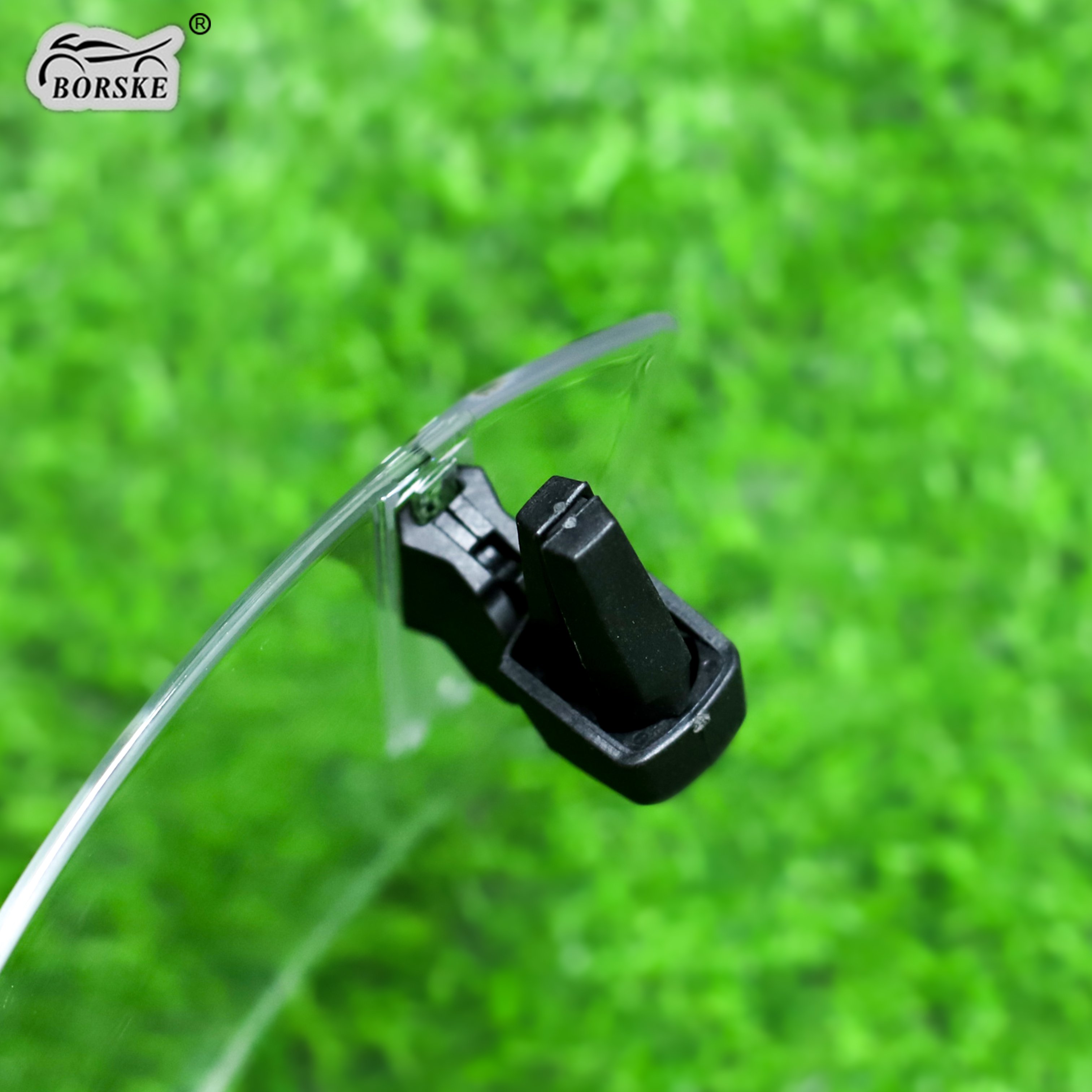 Motorcycle Windshield Manufacturer Electric Vehicle PMMA 30*17.5cm Universal Protection Cover Windshield Modified Windscreen