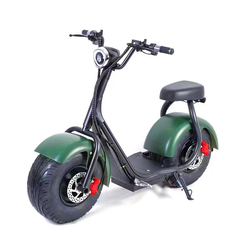 1500W 12Ah 20Ah Lithium Battery Mini Electric Scooter Citycoco China Factory Cheap Electric Citycoco Scooter For Brazil Adults