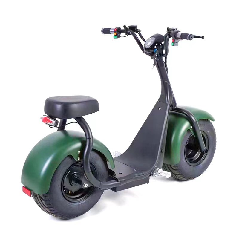 1500W 12Ah 20Ah Lithium Battery Mini Electric Scooter Citycoco China Factory Cheap Electric Citycoco Scooter For Brazil Adults