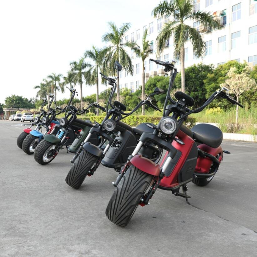 EEC 1500W 2000W Long Range Fat Tire citycoco Electric Motorcycle Scooter For Adults Super Cool Electric Scooter