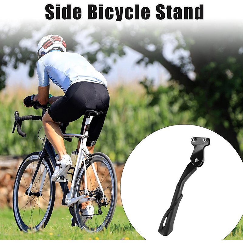 Mountain Bicycle Road Bike Aluminum Alloy Kickstand Bicycle Electric Motorcycle Kickstand Bike Accessories