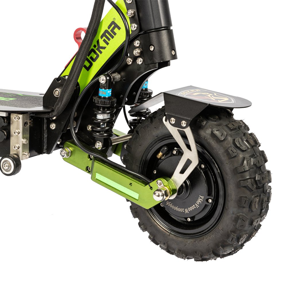 Dokma Big Electric motor scooter price china off road scooter with dual motor electric brushless scooter 4000w 11 inch