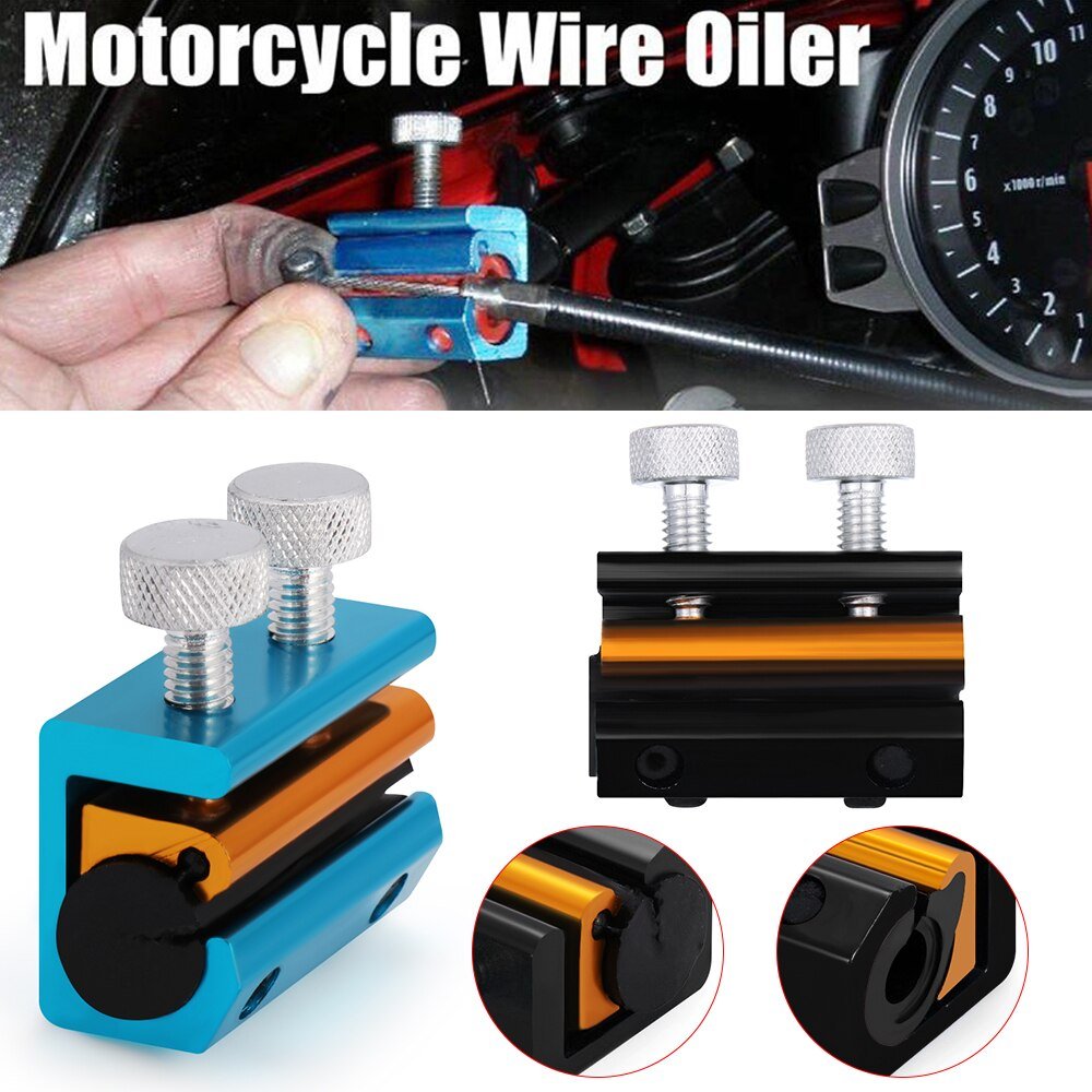 Dual Cable Lube Luber Lubricator Lubricant tool Motorcycle Scooter Bike ATV Motorcycle Accessories & Parts