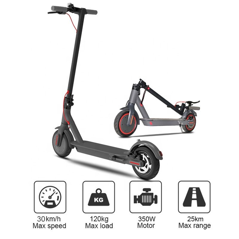 Eu Warehouse H7 Battery 36v 10ah Self-balancing Electric Scooter Kick Folding Mobility E Scooter 500w Motor Electric Scooter Ce