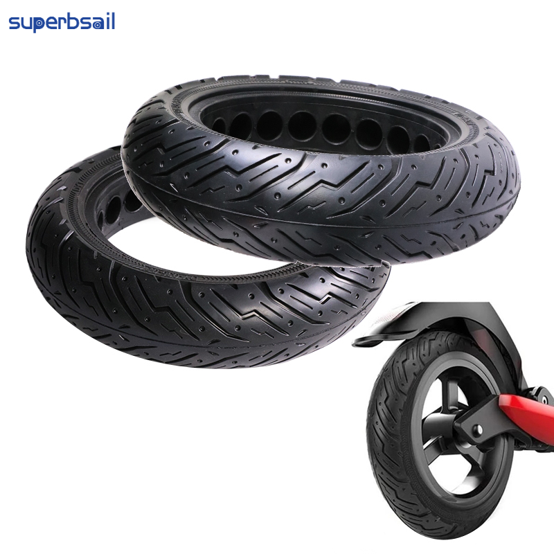 Superbsail EU Stock 10 Honeycomb Solid Tyre 10*2.5 Inch Thickened Vacuum Tire For Electric Scooter nine-bot max g30 Accessories