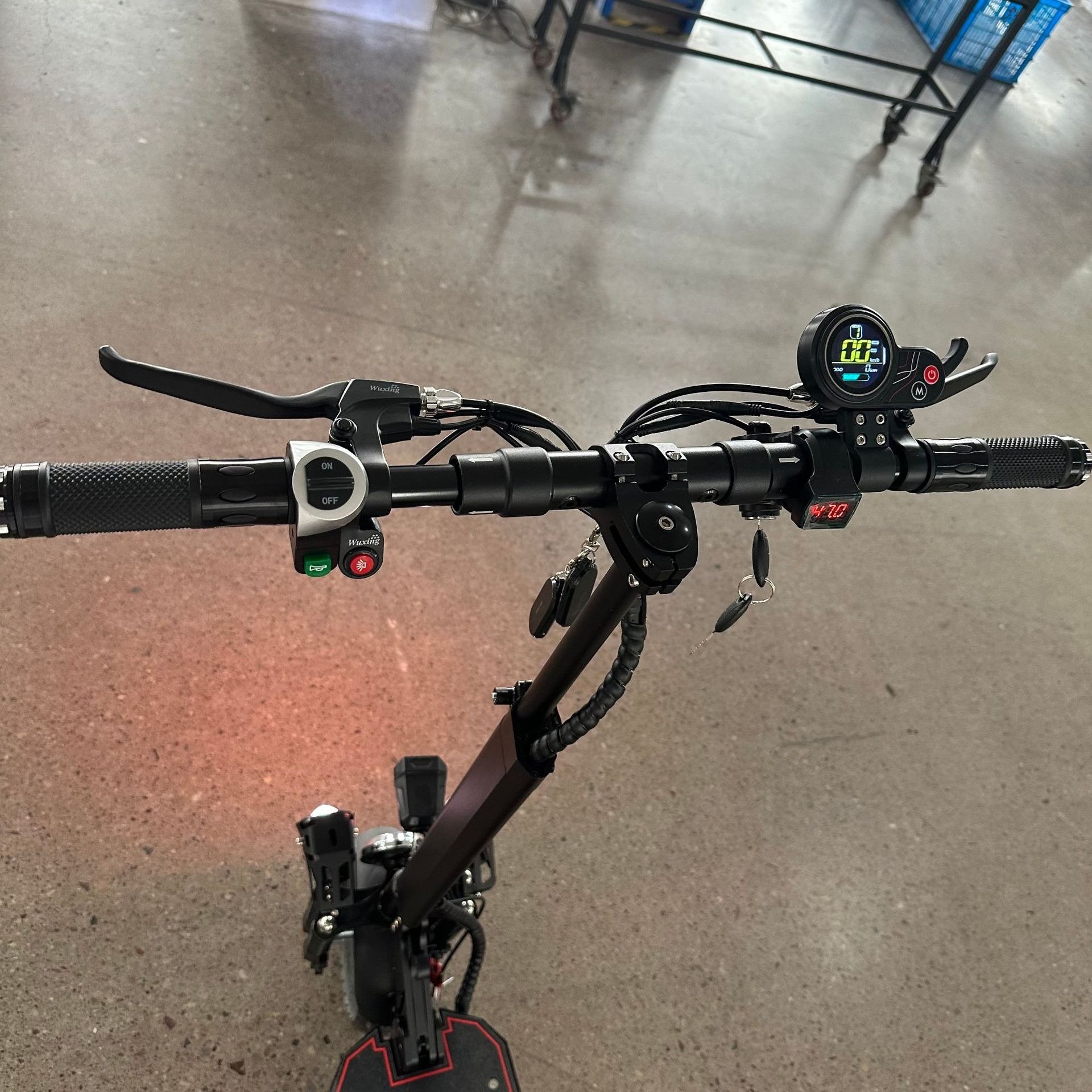 Hot Sale 10-Inch Dual Drive Electric Scooter with Running Lights and Spotlights 55Km/h Speed Comfortable Seat