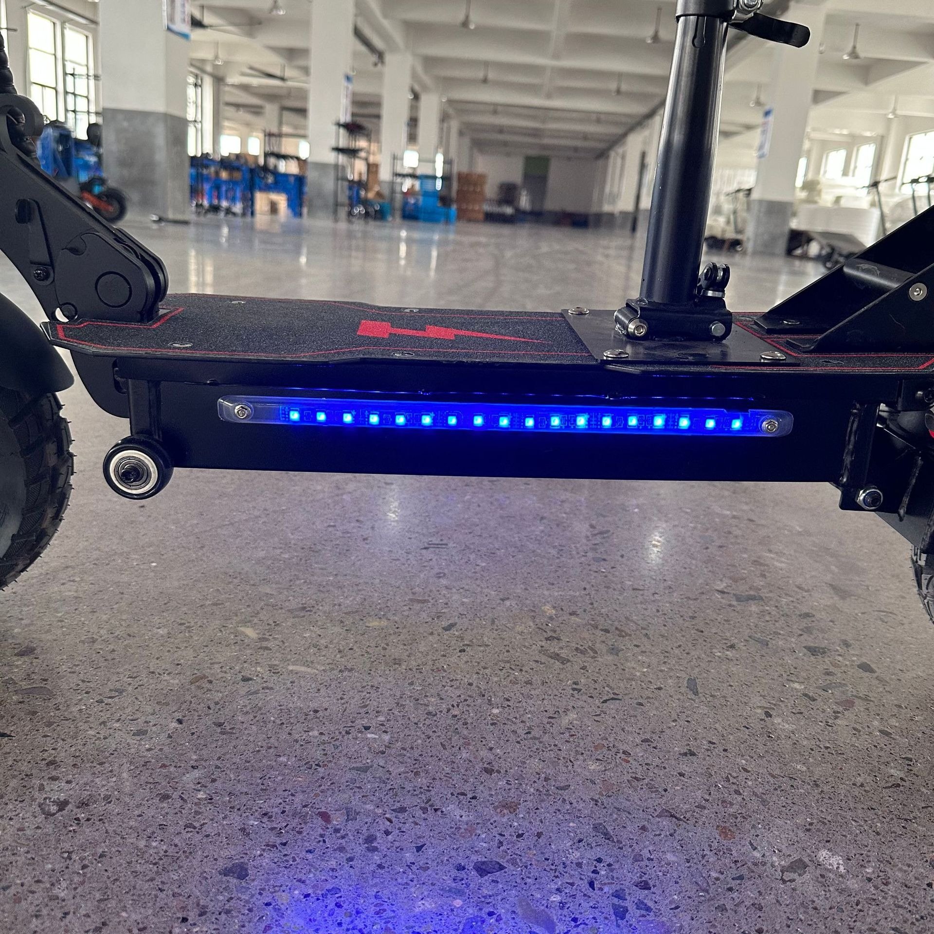 Hot Sale 10-Inch Dual Drive Electric Scooter with Running Lights and Spotlights 55Km/h Speed Comfortable Seat
