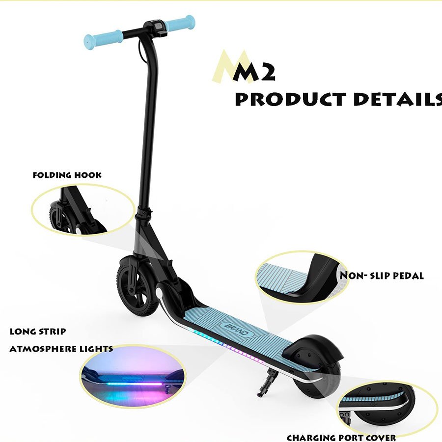 EU Warehouse Dropshipping M2 Wholesale Foldable 2 Wheel Electric Scooter For Kids Children