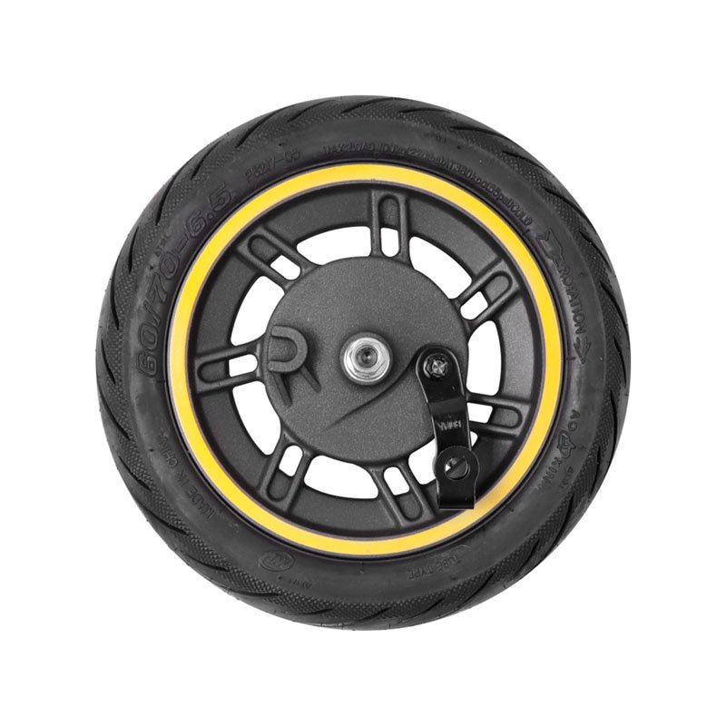 Eu Warehouse 10 Inch Front Wheel 60/70-6.5 Tubeless Tire with Hub Repair Parts for Ninebot Max G30 Electric Scooter Accessories