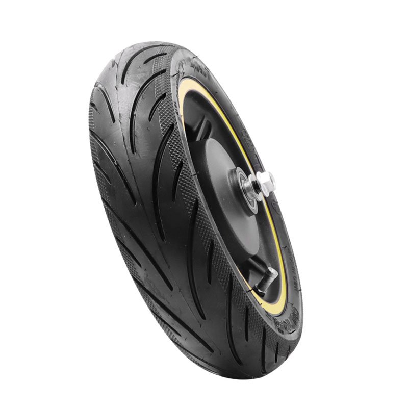 Eu Warehouse 10 Inch Front Wheel 60/70-6.5 Tubeless Tire with Hub Repair Parts for Ninebot Max G30 Electric Scooter Accessories