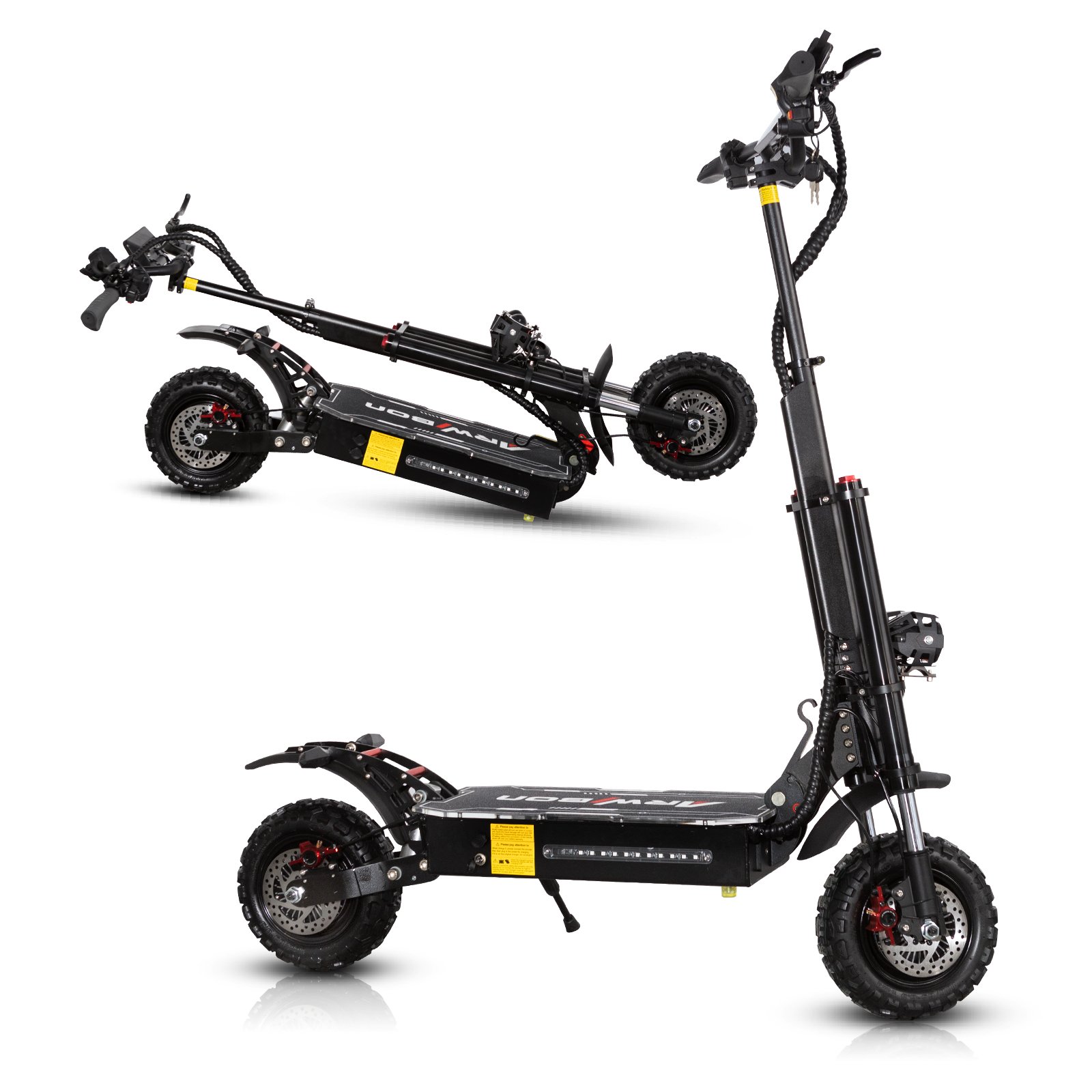 EU warehouse 60V 5600W 11Inch Fast Dual Motor Electric Scooter 80Km H E Scooter Foldable Electric Scooter