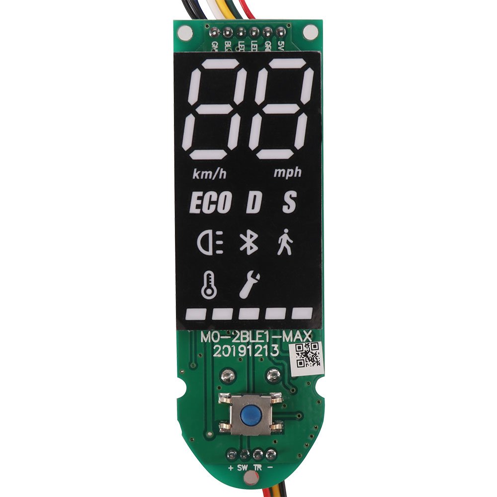 New Image Original Dashboard For MAX G30 Kick Escooter Electric Scooter Controller Dash Board Display Assembly Kit Scooter Board