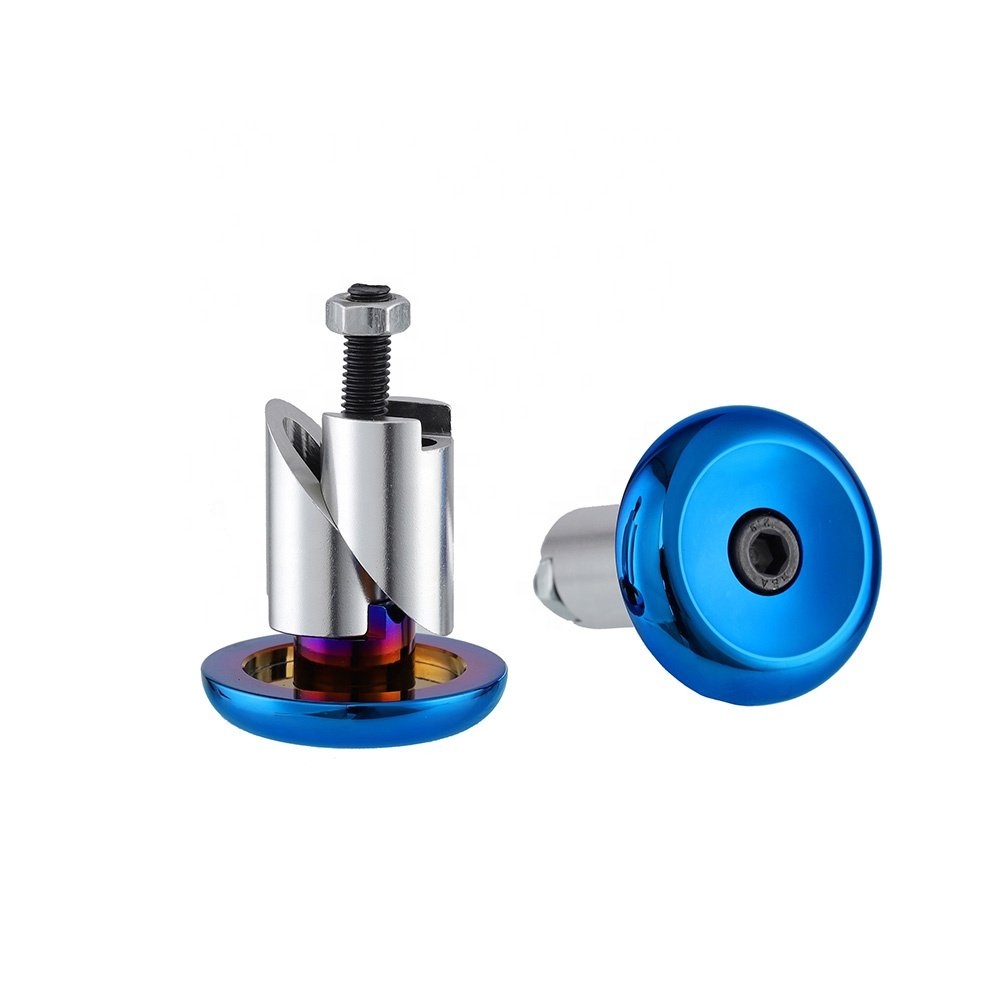 Huoli 6061-t6 Aluminum Scooter Bar Ends Stunt Scootering Plugs Handlebar Grip Caps for Scooter & MTB Accessory