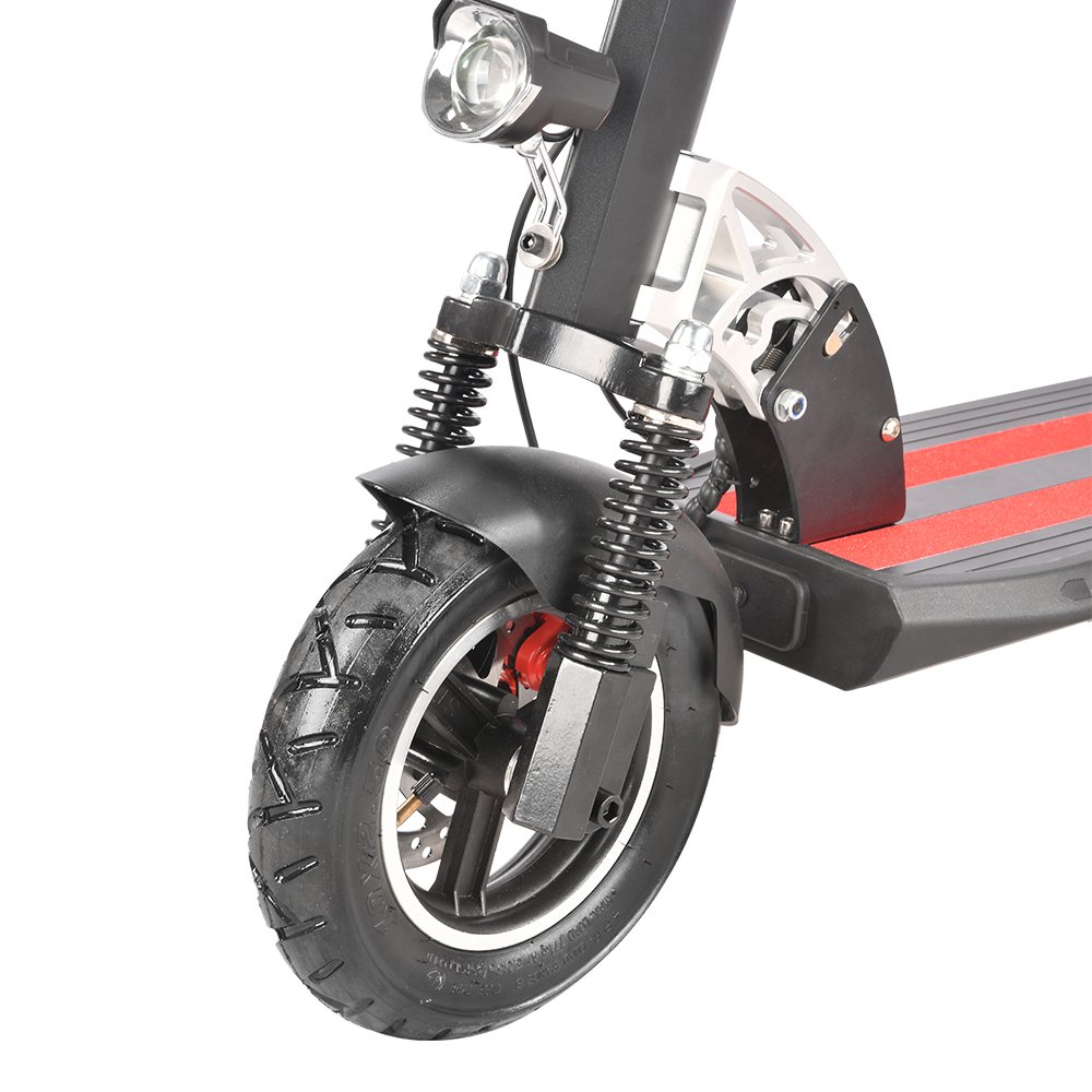 New 800W 10-Inch Tire Motor Foldable 2-Wheel Electric Scooter Adults Suspension Front Fork Lithium Battery 70km Range per Charge