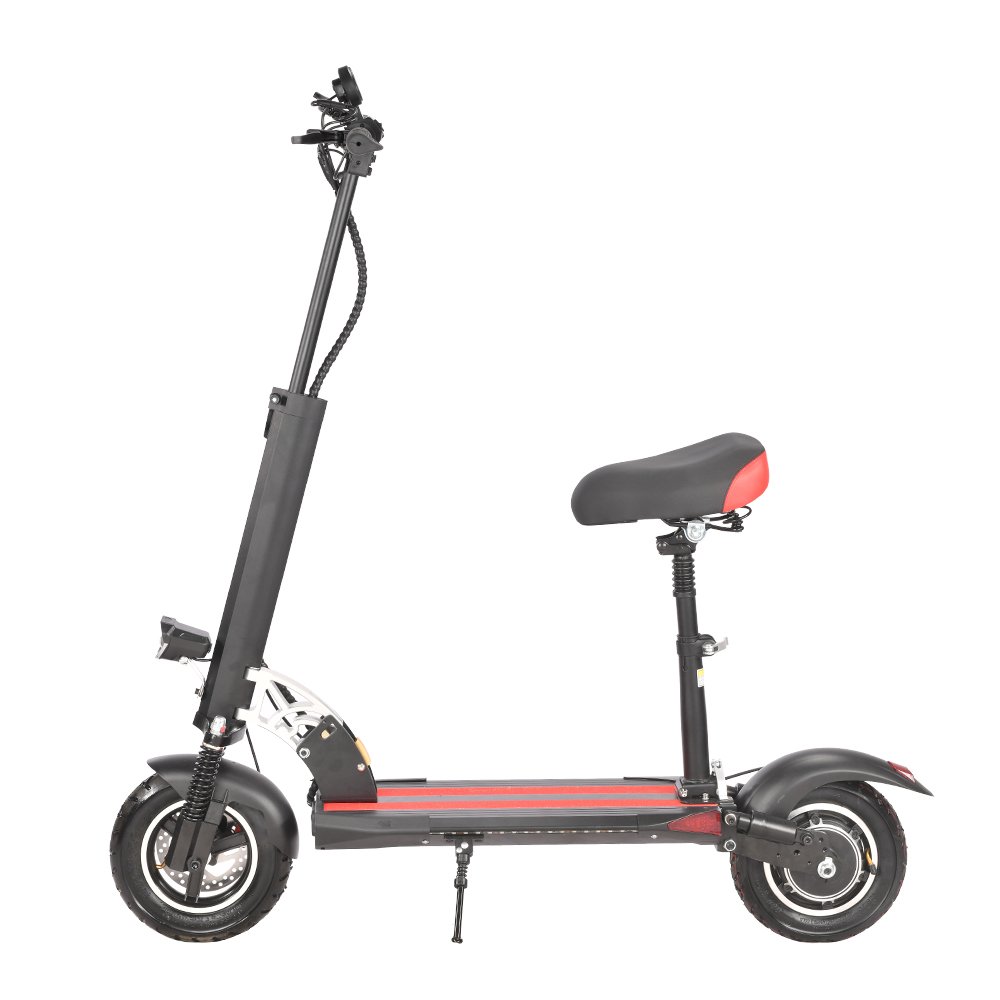 New 800W 10-Inch Tire Motor Foldable 2-Wheel Electric Scooter Adults Suspension Front Fork Lithium Battery 70km Range per Charge