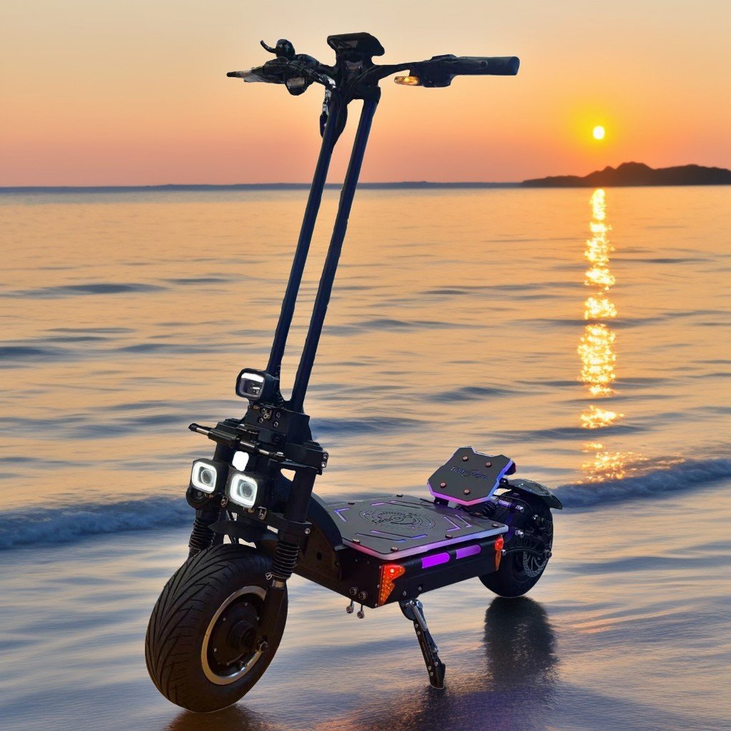 72volt 15000watt Dual Motor 18mosfets 60A Dual Controller Powerful Electric Scooter Fast Speed 100-120km E Scooters for Adult