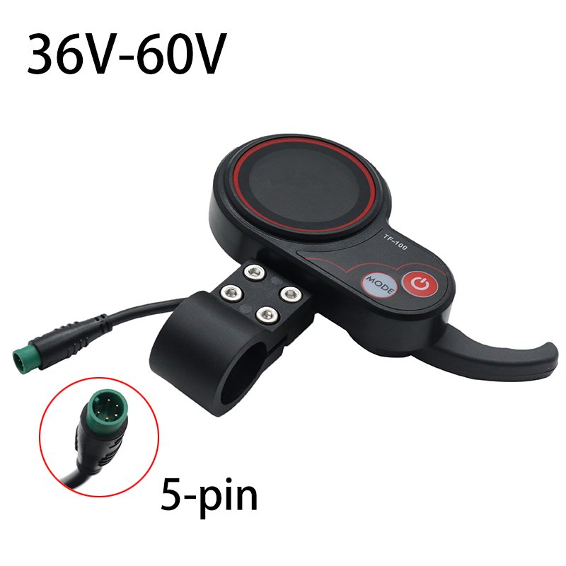 5 Pin 6 Pin Display TF-100 with LCD Acceleration Instrument Display for Electric Scooter Accessory