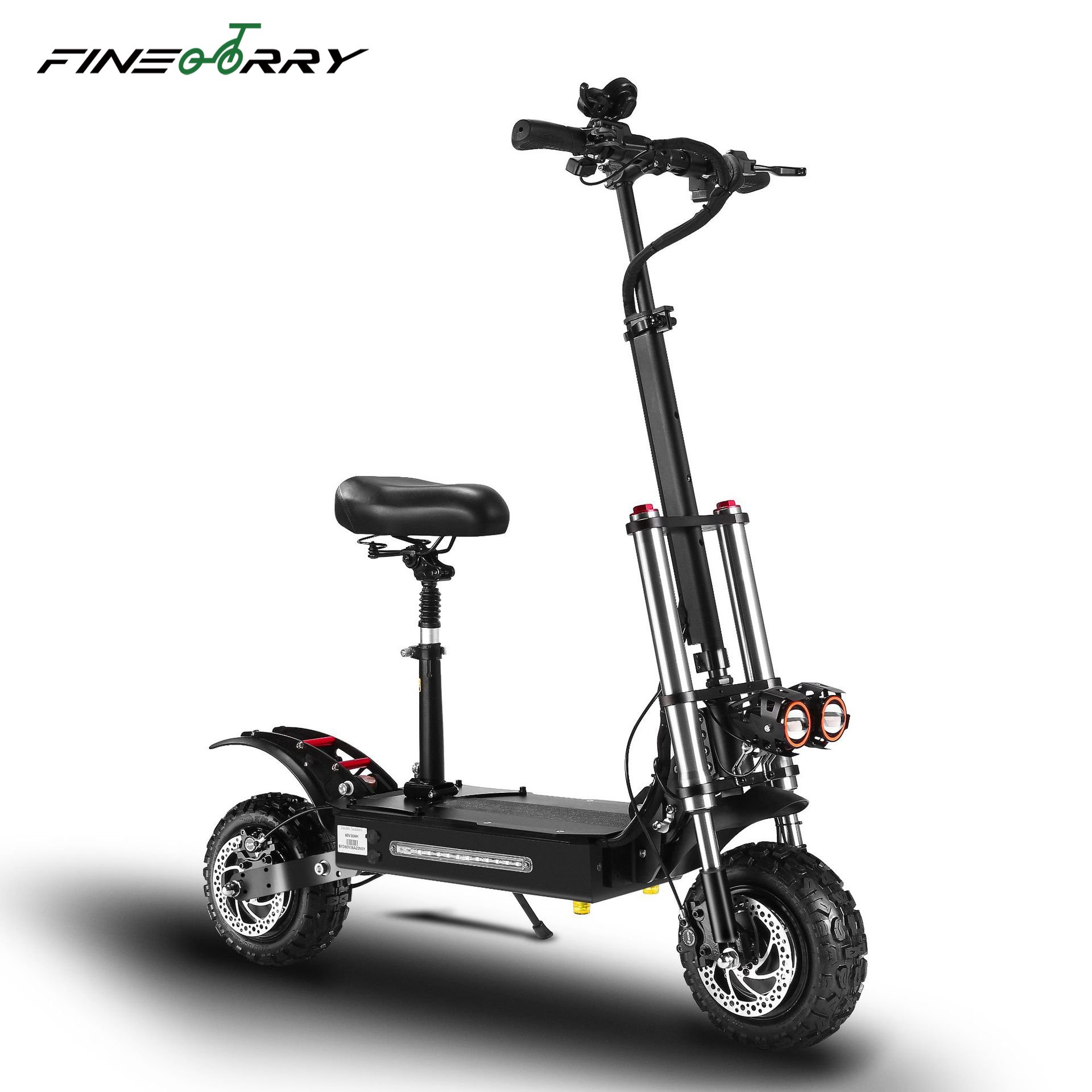 60V 5600W off road electric scooter with seat with CE FCC ROHS