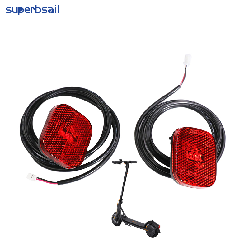 Original Ninebot F2/ F2 Plus / F2 Pro Scooter Tail Light With Wire LED Lamp Skateboard Safety Rear Lights For Ninebot F2 Scooter