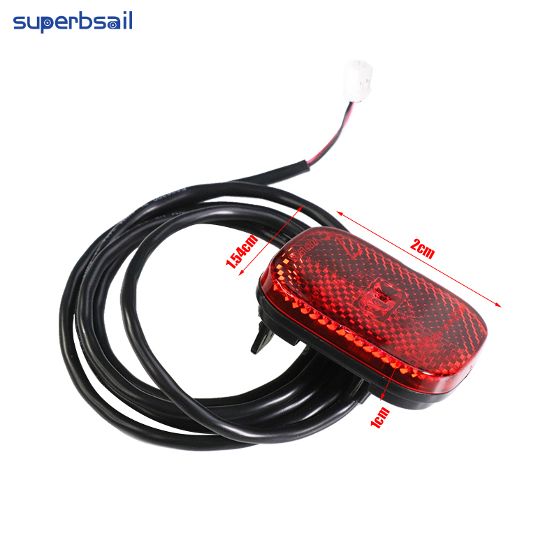 Original Ninebot F2/ F2 Plus / F2 Pro Scooter Tail Light With Wire LED Lamp Skateboard Safety Rear Lights For Ninebot F2 Scooter