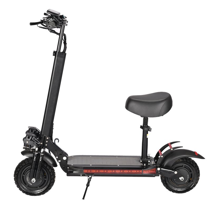 1200W 1600W 48V 10 Inch Adult Electric Scooter 2 Wheel 70 Km/H Electro Scooter Electrique