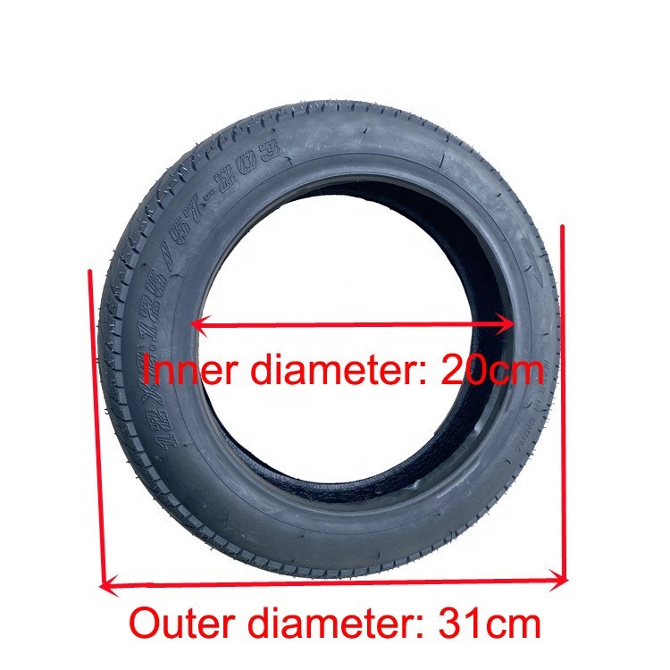 12x2.125 (57-203)Tyre 12 1/2x2 1/4 Tire Tube fits Many Gas Electric Scooters e-Bike folding Bike bicycle child's bicycle