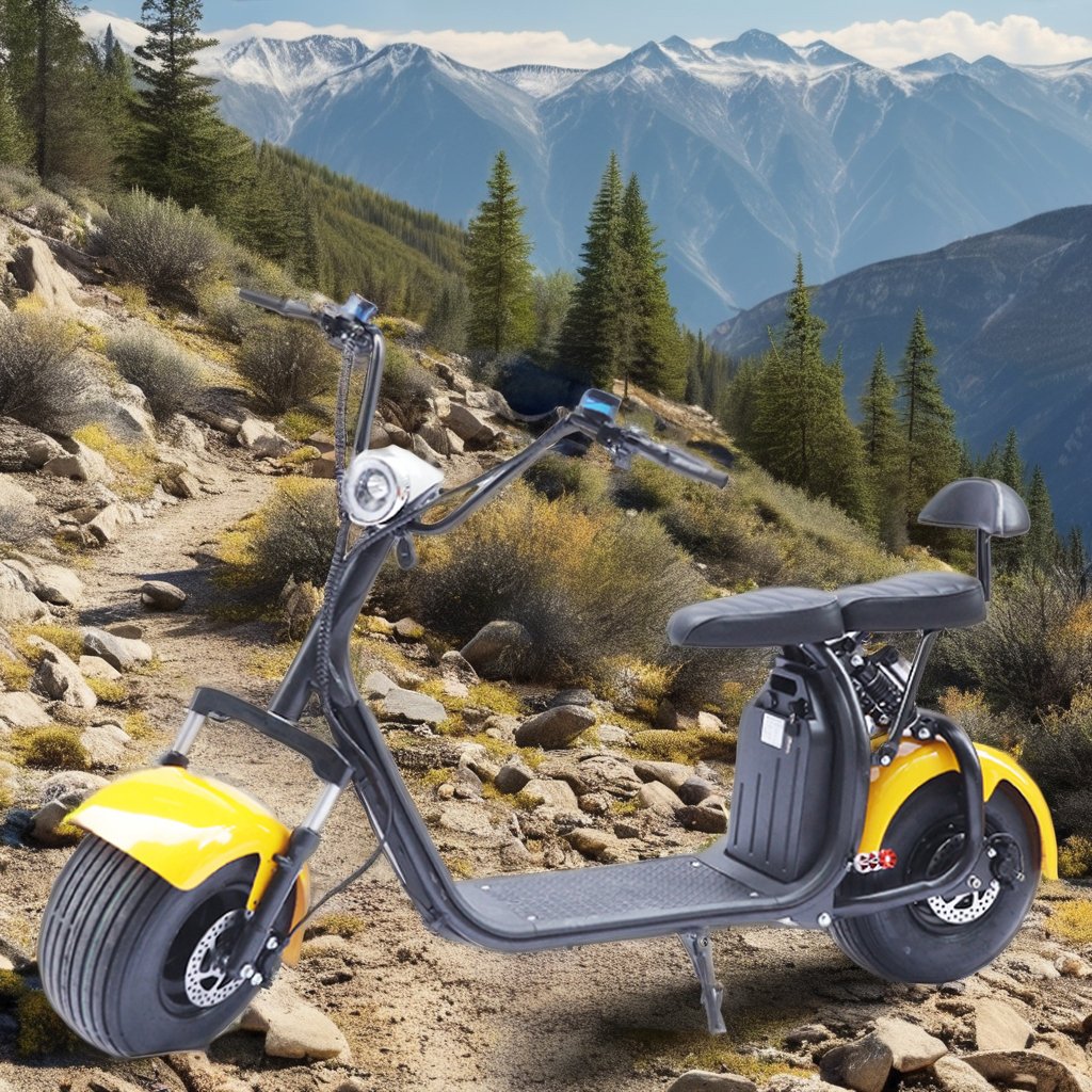 Sport 701 Electric Scooter 3000W 60V 30Ah High Speed 70Km/H Unisex Brushless Motor Smart Digital Two-Wheel