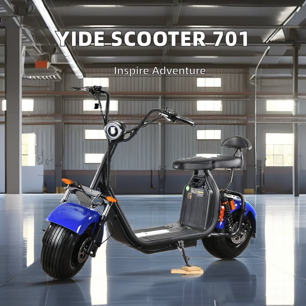 Sport 701 Electric Scooter 3000W 60V 30Ah High Speed 70Km/H Unisex Brushless Motor Smart Digital Two-Wheel