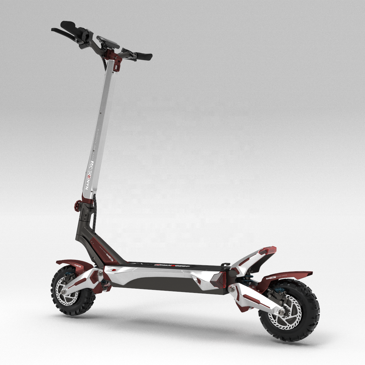Impact resistant Portability dual motor 52V Original from Nanrobot N6 oIL brake electric scooter Includes sea shipping fees