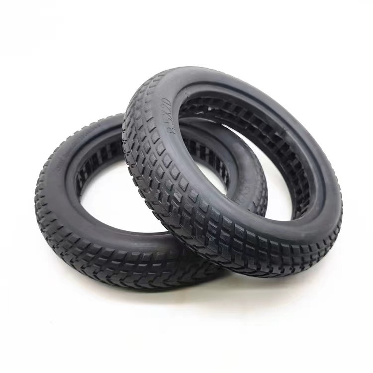 xiao mi scooter parts 8.5-inch black explosion-proof shock-absorbing non-inflatable honeycomb rubber tires