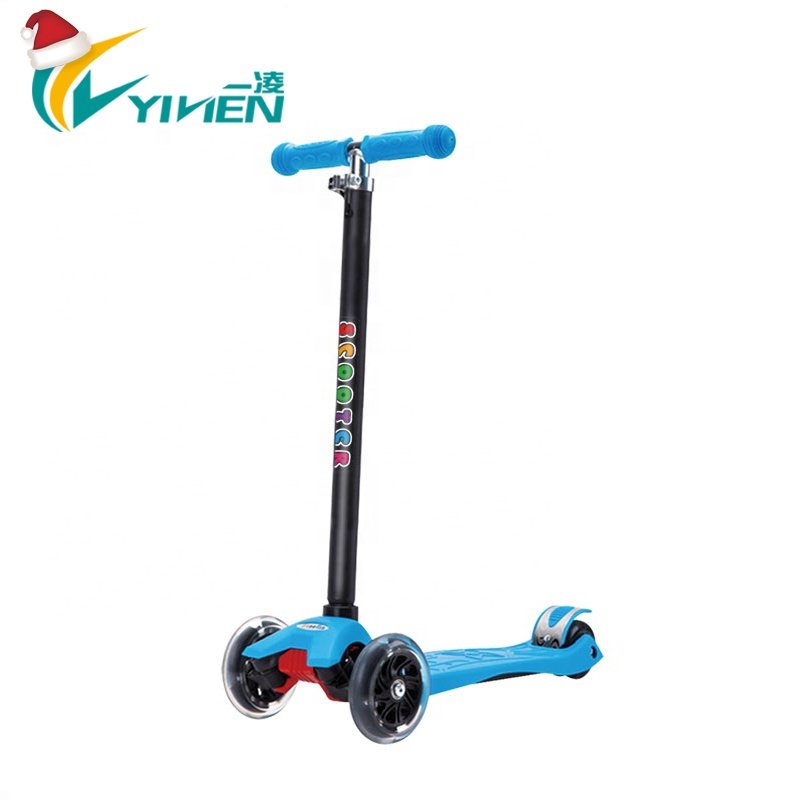 3 PU Wheel Lightweight Adjustable Kids Toys Walking Baby Scooter foldable kids scooter