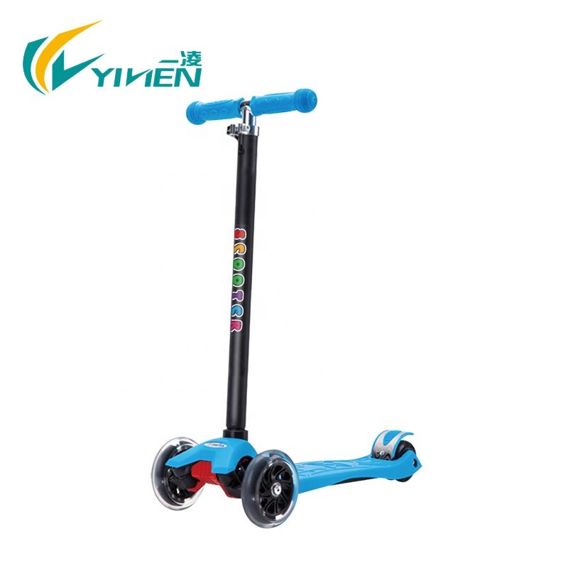 3 PU Wheel Lightweight Adjustable Kids Toys Walking Baby Scooter foldable kids scooter