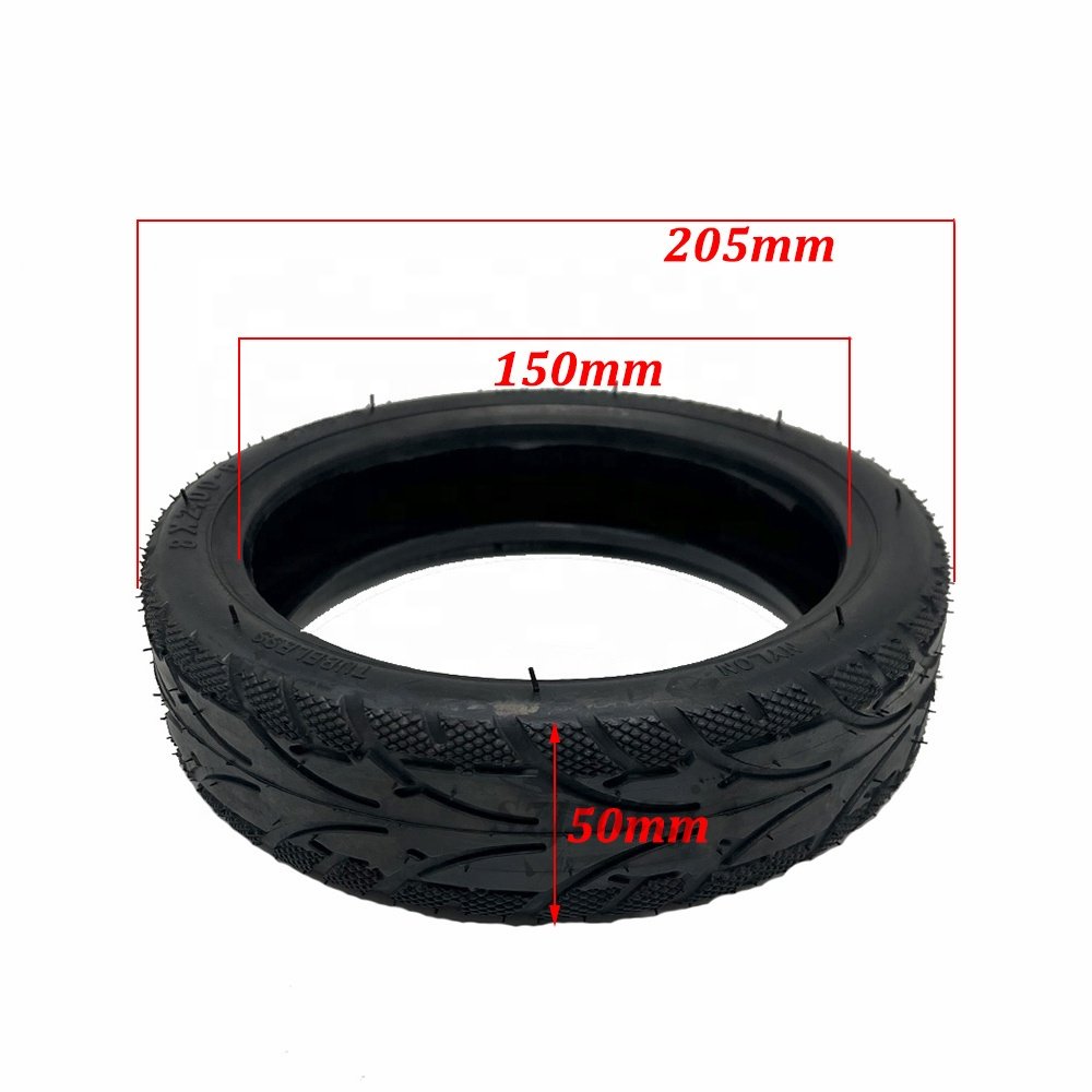 8x2.00-6 Tubeless Tire for 8 Inch Electric Scooter Pneumatic Wheel Vacuum Tyre Accessories