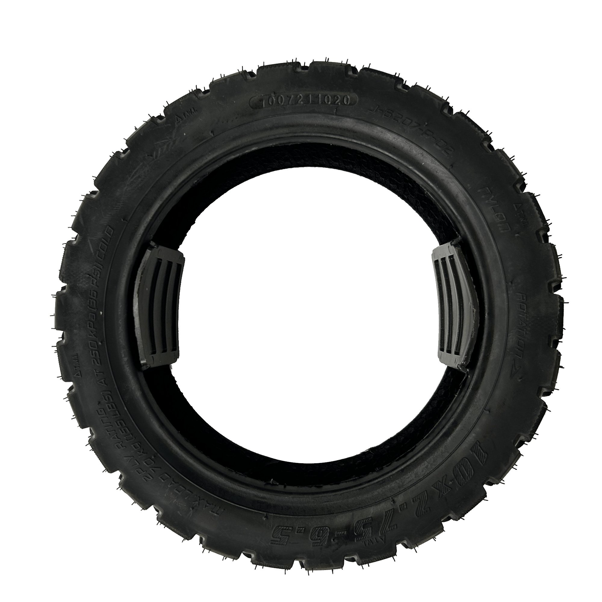10*2.75-6.5 Vacuum Off-Road Tubeless Tire 10 inch Rubber Tire for Electric Scooter Tire Accessories Parts