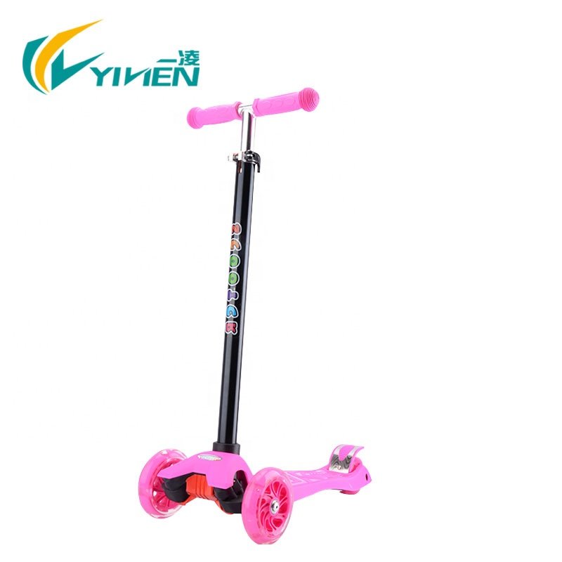3 PU Wheel Lightweight Adjustable Kids Toys Walking Baby Scooter foldable kids scooter