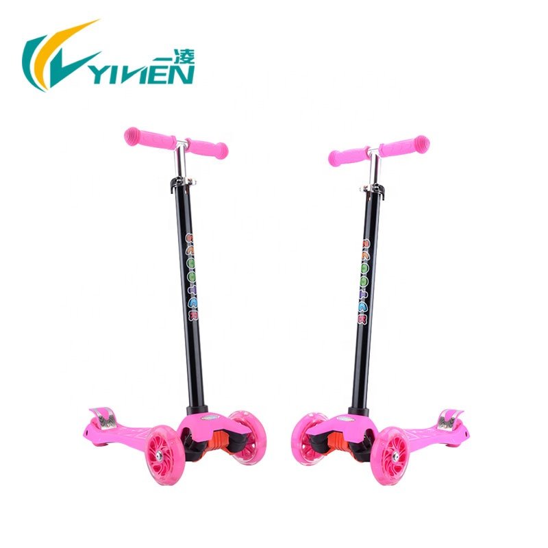 3 PU Wheel Lightweight Adjustable Kids Toys Walking Baby Scooter foldable kids scooter