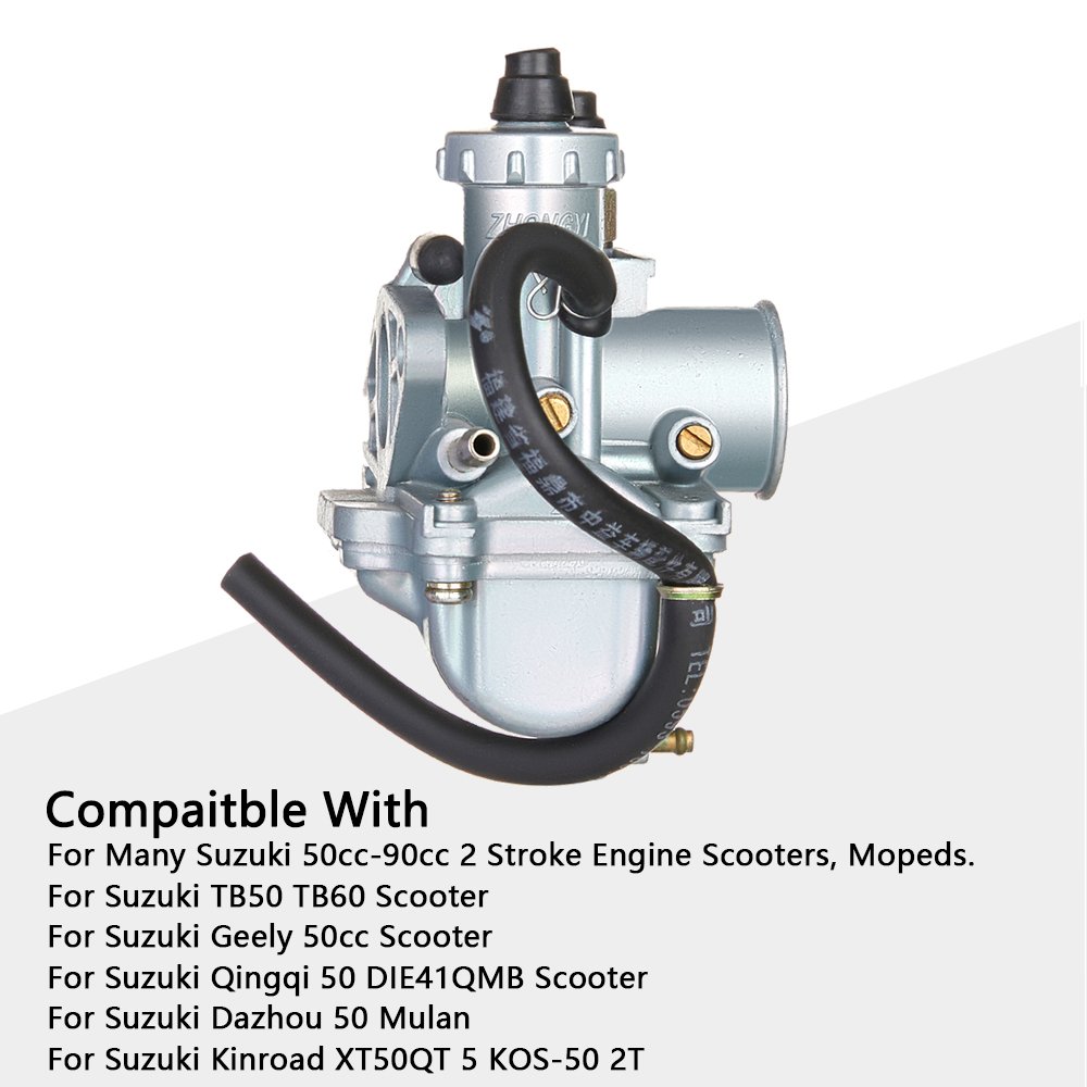 Carburetor PZ15 For Suzuki Geely 50cc Qingqi 50 50cc DIE41QMB TB50 TB60 2 Stroke Scooter Moped Carburetor