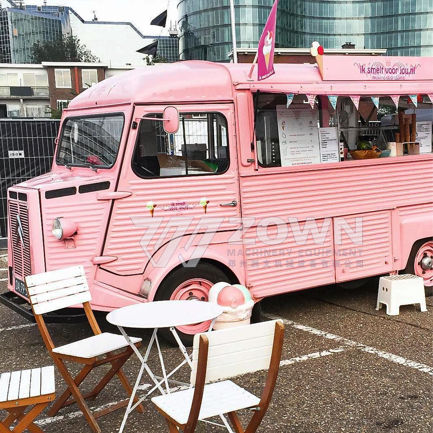 Electric coffee food cart mobile pancake Ice Cream food truck with Full Kitchen Equipments