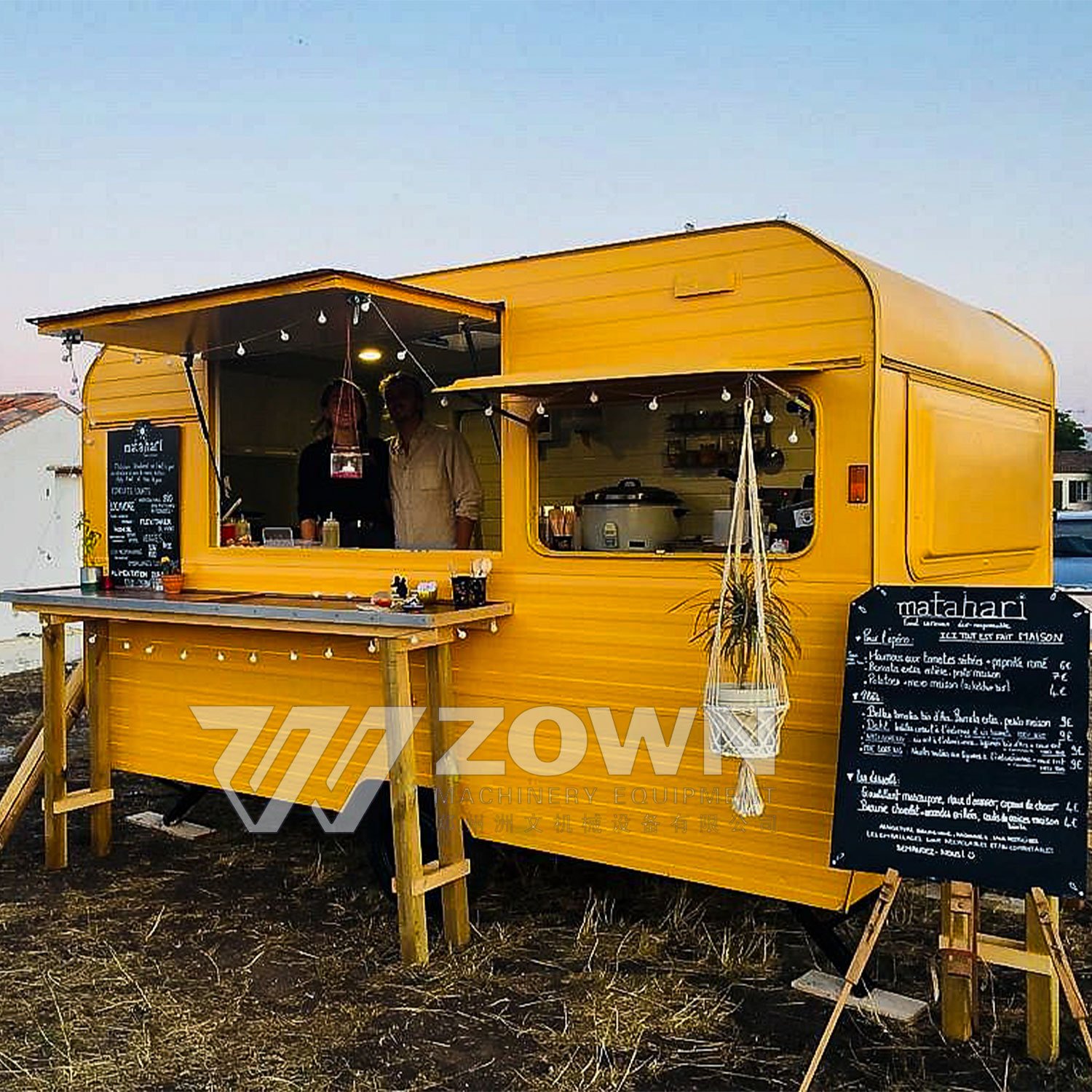 Electric coffee food cart mobile pancake Ice Cream food truck with Full Kitchen Equipments