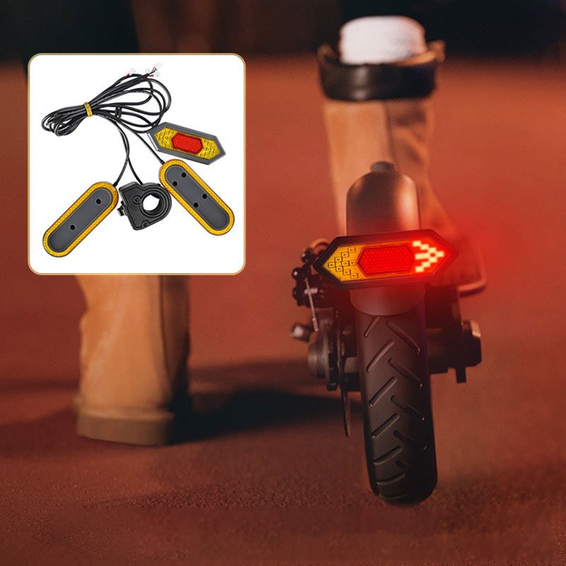 Xiaomi Pro 2 1S M365 E Electric Scooter Parts & Accessories Tail Brake Turn Signal For Electric Scooter
