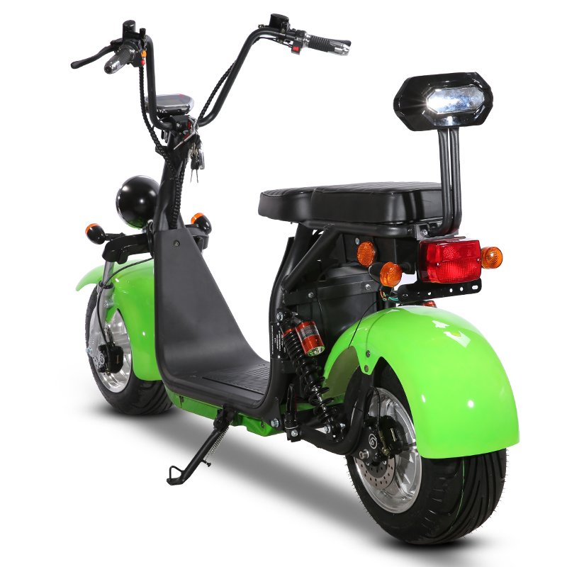 Eu Warehouse GaeaCycle CP-1.7 60v 40ah EEC COC 25km/h 45km/h 10inch 1500w Fat Tire Electric Scooter Citycoco