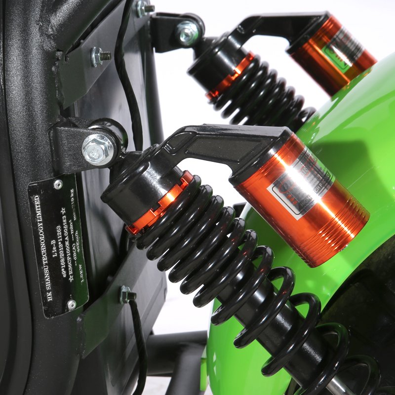 Eu Warehouse GaeaCycle CP-1.7 60v 40ah EEC COC 25km/h 45km/h 10inch 1500w Fat Tire Electric Scooter Citycoco