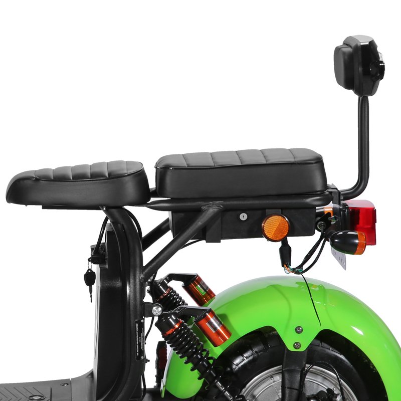 Eu Warehouse GaeaCycle CP-1.7 60v 40ah EEC COC 25km/h 45km/h 10inch 1500w Fat Tire Electric Scooter Citycoco