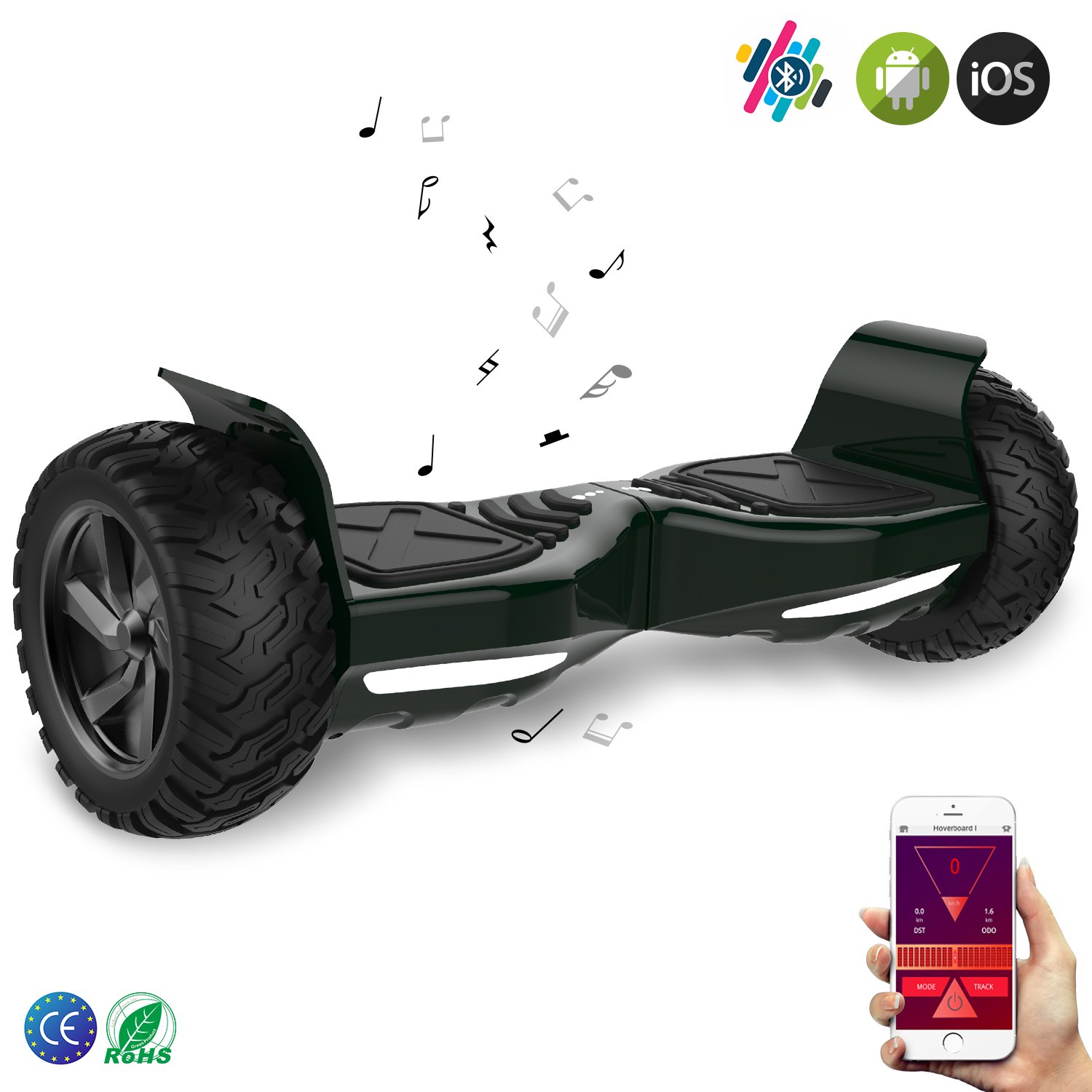 Mini Self Balancing Scooter Off-Road Hover Board With Two Wheels