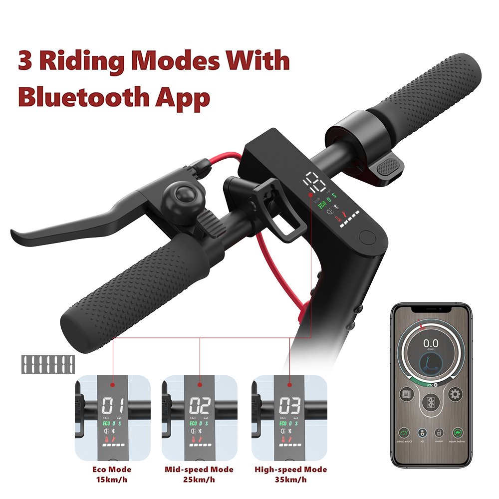 EU warehouse 500W New Waterproof Led Light Two Wheels Stand Up City Scooters Electric Scooters Adult Scooters
