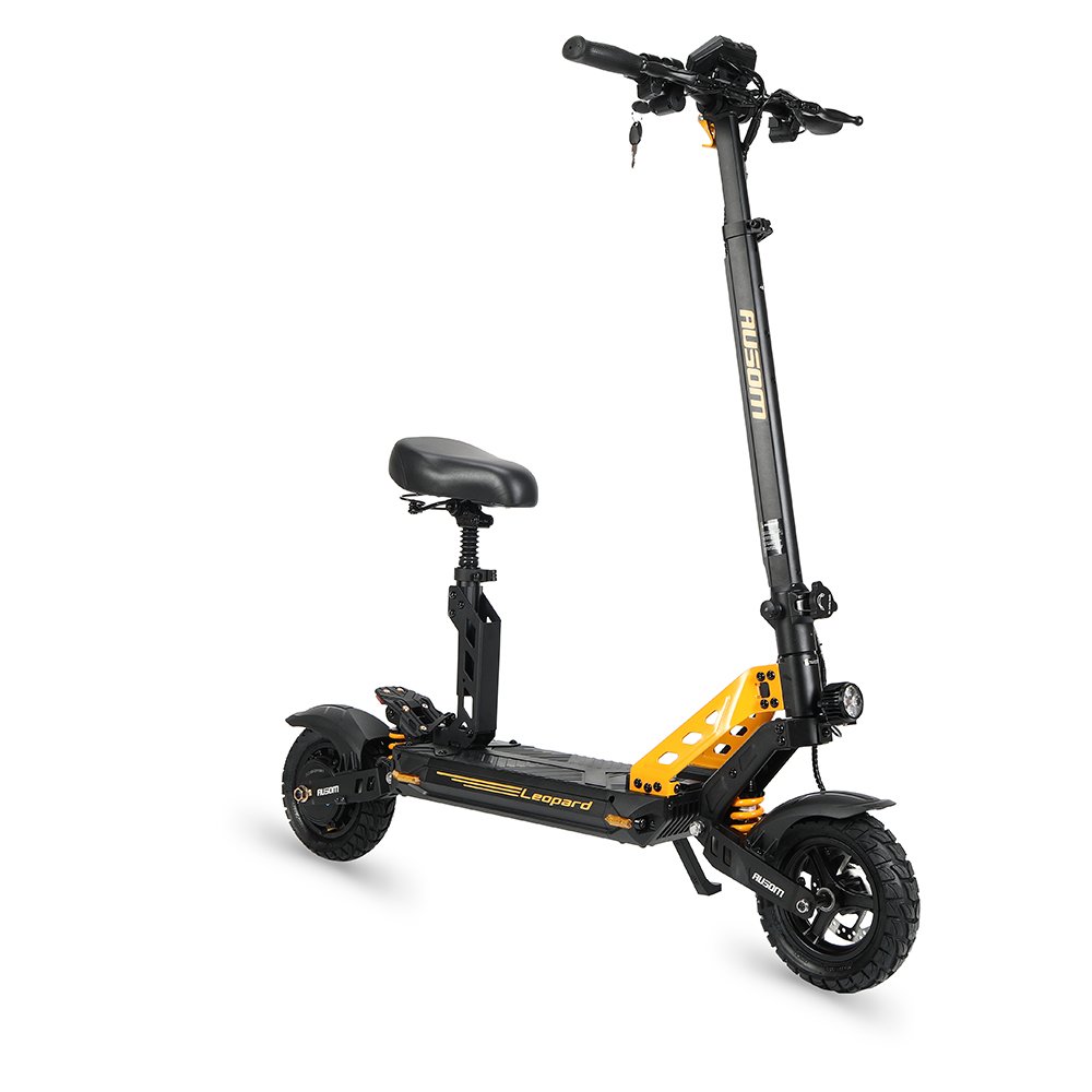 Ausom Leopard Off Road EU US Warehouse China Wholesale Powerful Adult Electric Scooter Off-Road Electric Scooter
